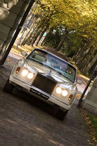 De mooiste trouwauto van Nederland. De Rolls Royce Corniche II